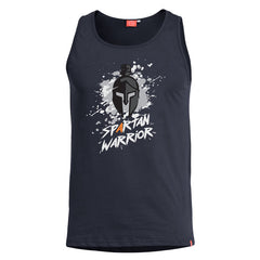 Pentagon Spartan Warrior Tank Top, Black