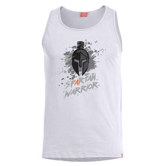 Pentagon Astir Spartan Warrior Tank Top, White