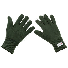 MFH Strickhandschuhe mit 3M™ Thinsulate™ Isolierung, od grün