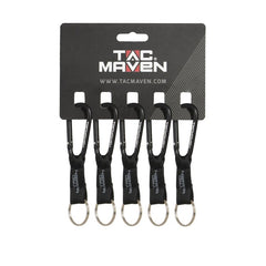 Tac Maven Karabiner s Anhänger 6mm, schwarz