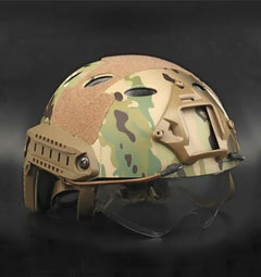 DRAGOWA Tactical Fast PJ taktischer Helm mit Brille Bolt, CP (ohne Zertifizierung)