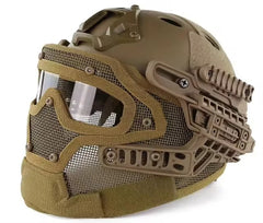 DRAGOWA Tactical Hammer taktischer Helm, Coyote (ohne Zertifizierung)