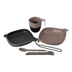 UCO Lunchbox 6 Stück grau-beige