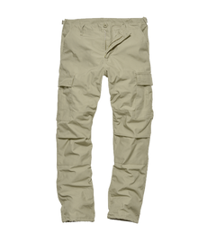Vintage Industries BDU trousers, beige