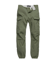 Vintage Industries Conner Cargo-Jogger-Hose, leuchtend oliv