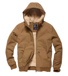 Vintage Industries Datton winter jacket, Dark Tan