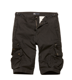 Vintage Industries Gandor kurze Hose, schwarz