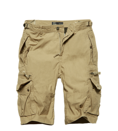 Vintage Industries Gandor kurze Hose, sandfarben