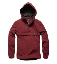Vintage Industries Shooter Anorak μπουφάν μετάβασης, βουργουνδία