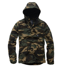 Vintage Industries Shooter ενδιάμεσο anorak μπουφάν, Woodland camo