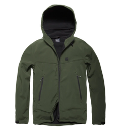Vintage Industries Alford Softshell Jacke, graphite
