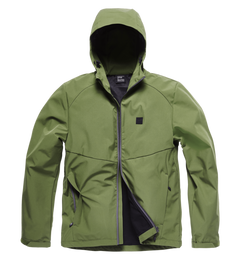 Vintage Industries Ather softshell jakna, olivno zelena