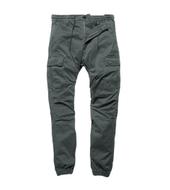 Vintage Industries Vince Cargo Jogger Pants, Grey