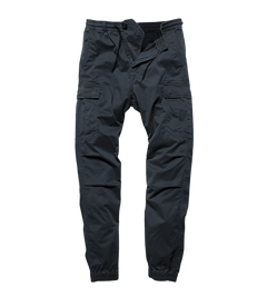 Vintage Industries Vince Cargo-Hose jogger, navy blue