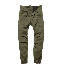 Vintage Industries Vince Cargo Jogger-Hose, olive sage