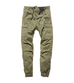 Vintage Industries Vince Cargo Jogger-Hose, oliv