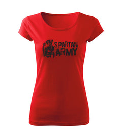 DRAGOWA Aristón women's short-sleeve t-shirt 150 g/m², red