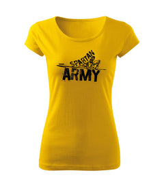 DRAGOWA Damen-Kurzarm-T-Shirt Nabis 150 g/m², gelb