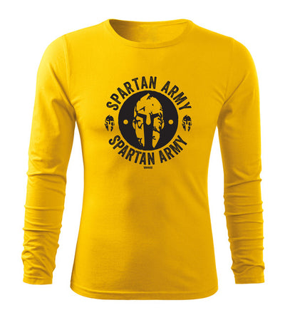 Moške dolge majice z motivom Spartan Army