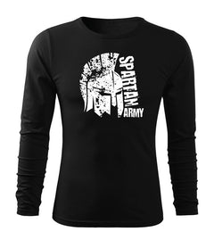 DRAGOWA Fit-T μακρυμάνικο μπλουζάκι León 160 g/m², μαύρο