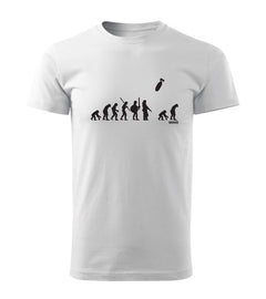 DRAGOWA Kurzarm-T-Shirt Evolution 160 g/m², weiß