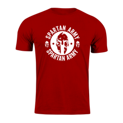 DRAGOWA Kurzarm-T-Shirt Spartan army Archelaos 160 g/m², rot
