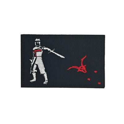 Gestickte Klettaufnäher