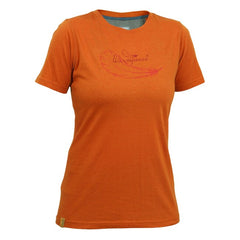 Warmpeace Lynn Lady T-Shirt, caldera orange