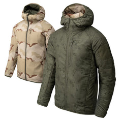 Helikon-Tex Wolfhound zweiseitige Jacke - Windpack - Desert Night Camo/US Desert