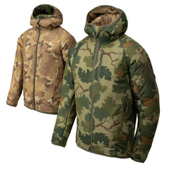 Helikon-Tex Wolfhound zweiseitige jacke - windpack - mitchell camo leaf/mitchell camo clouds