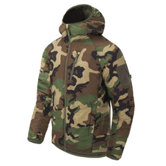 Helikon-Tex WOLFHOUND jakna s kapuco Climashield Apex, US Woodland