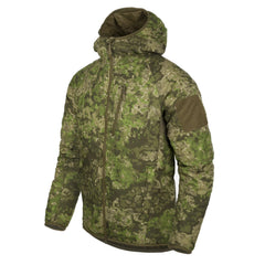 Helikon-Tex WOLFHOUND jakna s kapuco Climashield Apex, PenCott WildWood™