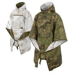 Helikon-Tex SWAGMAN ROLL wendeponcho von – Pencott Wildwood / Pencott Snowdrift