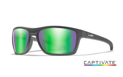 Wiley X Kingpin polarisierte Brille Captivate, green mirror