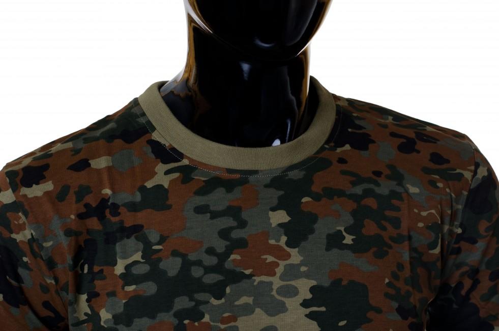 O&T T-Shirt Andskin vzor german flecktarn