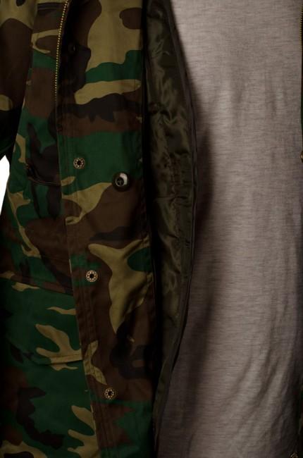 O&T Kennedy Transitional Jacket with Removable Lining, Woodland