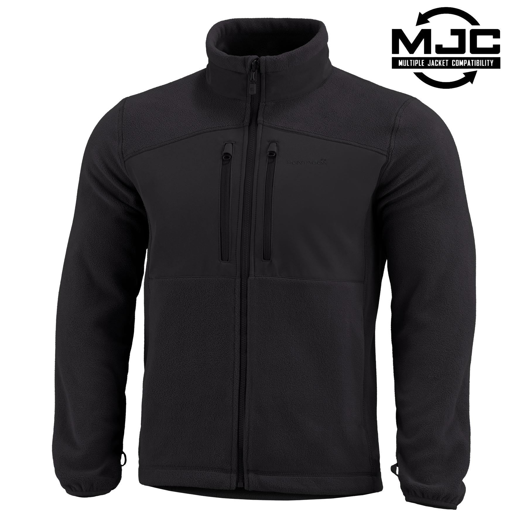 Pentagon Ajax 2.5 ζακέτα fleece, μαύρο