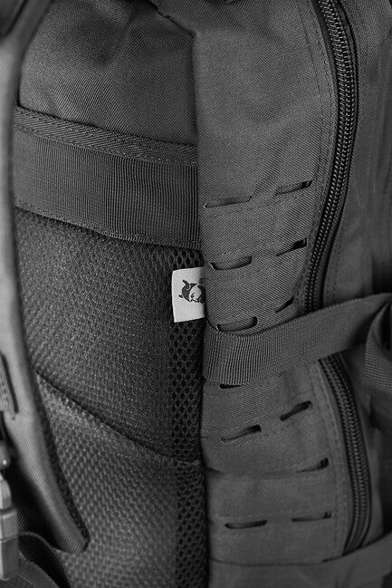 WARAGOD Soldat Assault M Rucksack 25l, schwarz