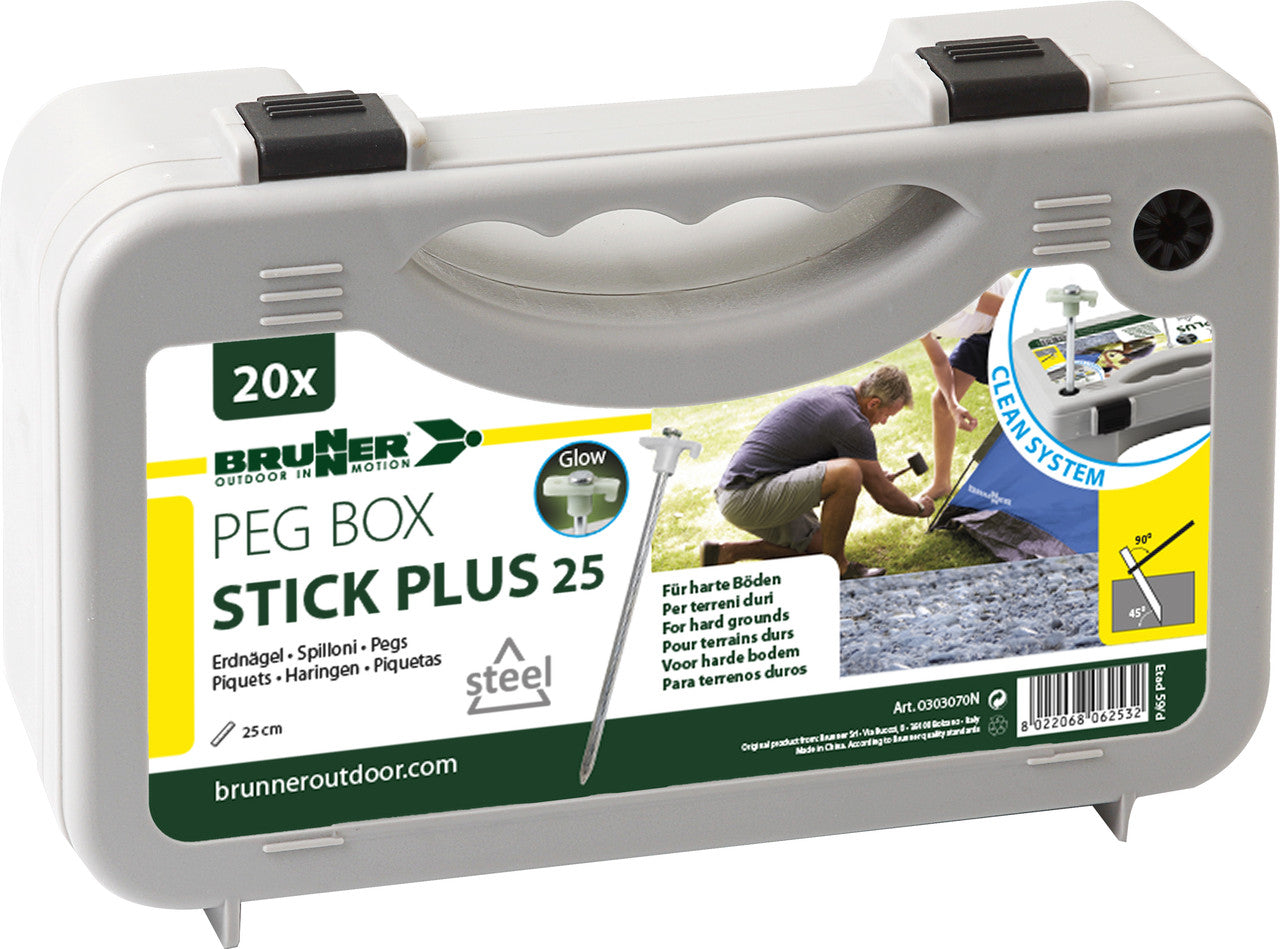 Brunner Stanové kolíky Peg Box Stick Plus 25