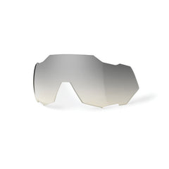 100% Speedtrap Replacement Lens, Low Light Yellow Silver Mirror