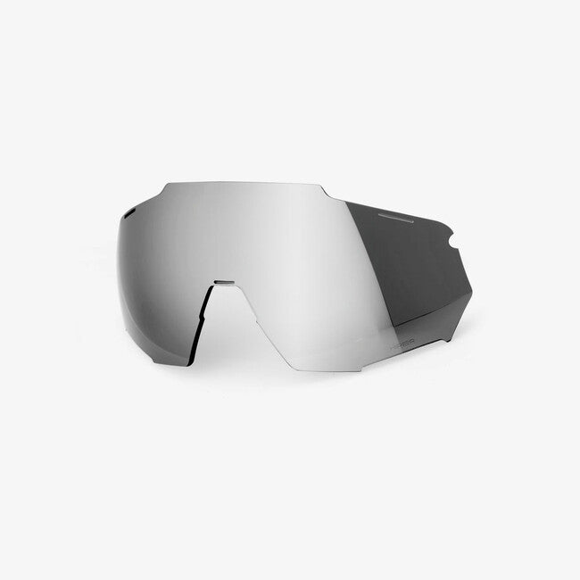 100% Ersatzgläser RACETRAP 3.0, HiPER Silver Mirror