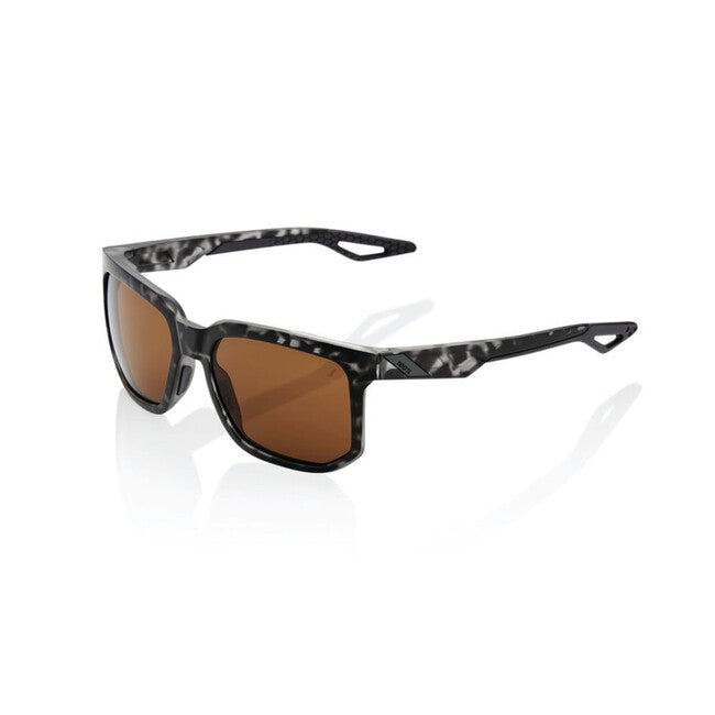 100% Sonnenbrille Centric, Matte Black Havana