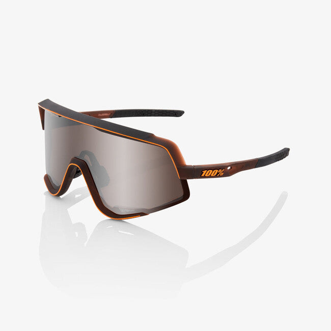100% Sonnenbrille Glendale, Matte Translucent Brown Fade