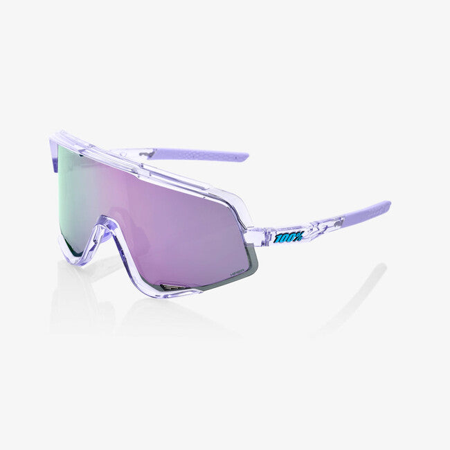 100% Sonnenbrille Glendale, Polished Translucent Lavender