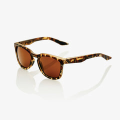 100% Sonnenbrille Hudson, Soft Tact Havana
