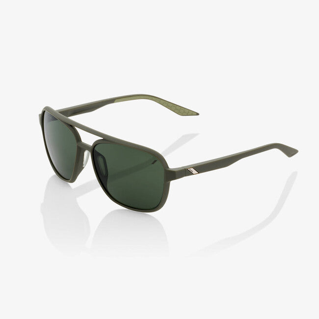 100% Sonnenbrille Kasia, Soft Tact Army Green