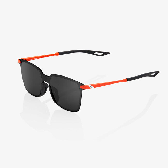 100% Sonnenbrille Legere Square, Matte Oxyfire