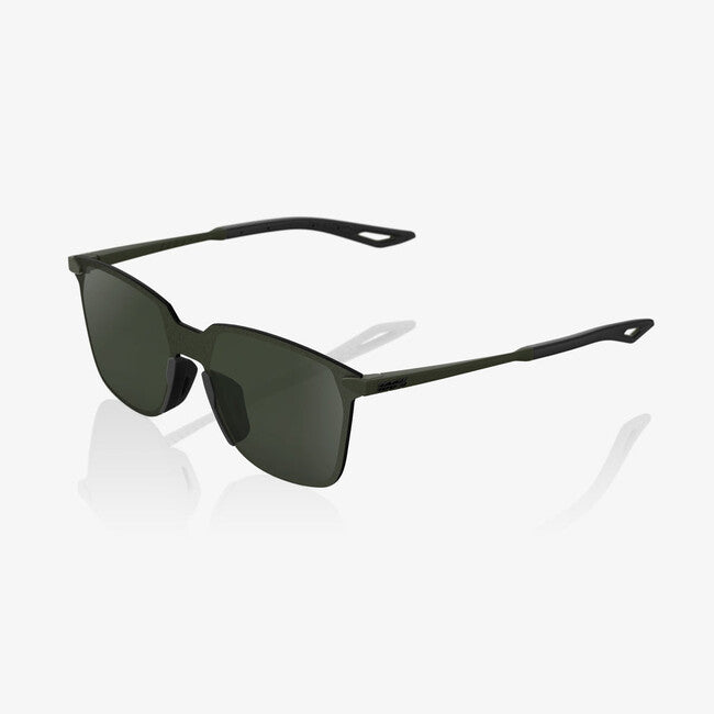 100% Sonnenbrille Legere Square, Soft Tact Army Green