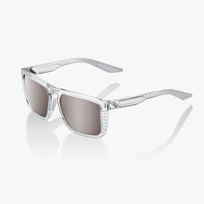 100% Sonnenbrille Renshaw, Polished Crystal Haze