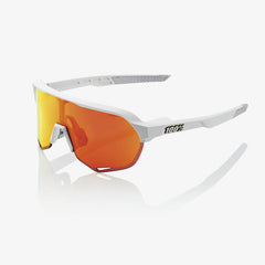100% Sonnenbrille S2, Soft Tact Off White